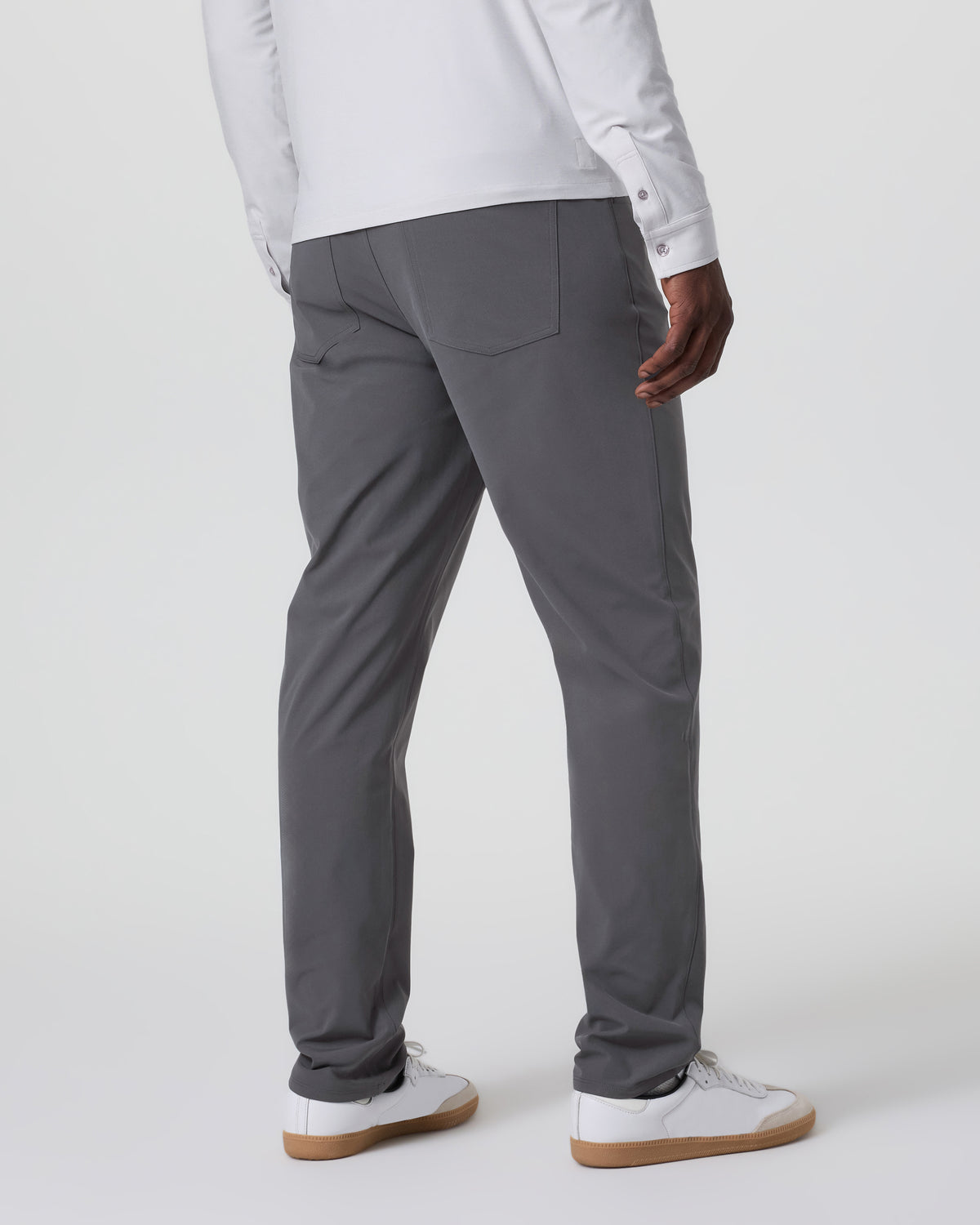 Meta Pant Classic Fit 34" Men's Charcoal 5-Pocket Pants - Vuori Clothing