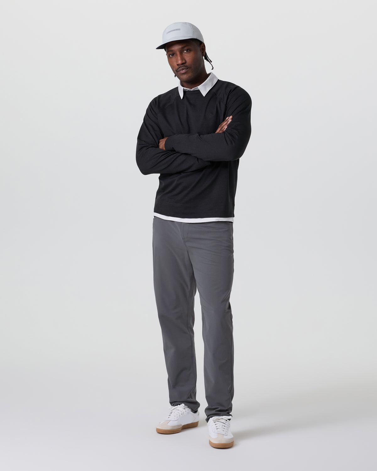 Meta Pant Classic Fit 34" Men's Charcoal 5-Pocket Pants - Vuori Clothing