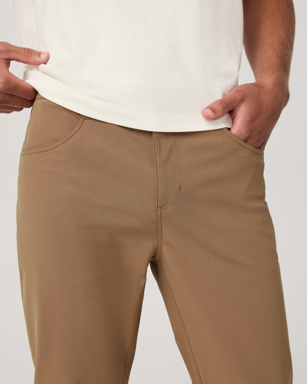 Meta Pant Athletic Slim Fit 30" Men's Pecan 5-Pocket Pant - Vuori Clothing