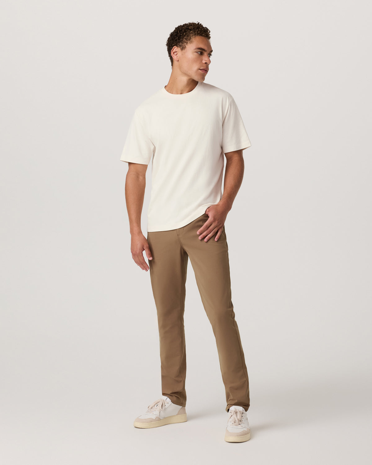 Meta Pant Athletic Slim Fit 30" Men's Pecan 5-Pocket Pant - Vuori Clothing