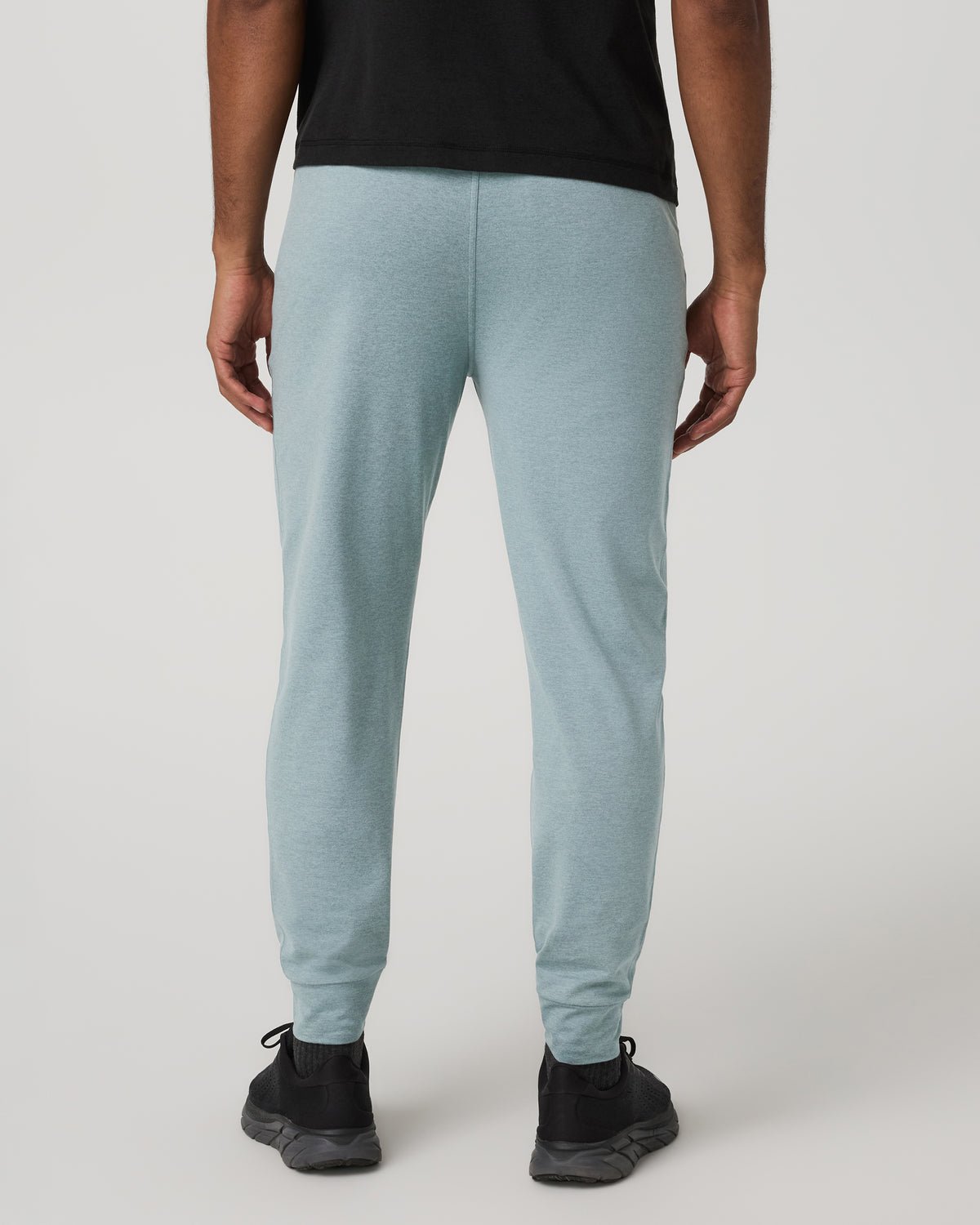 Men's Ponto Performance Jogger 28" Misty Blue Heather - Vuori Clothing