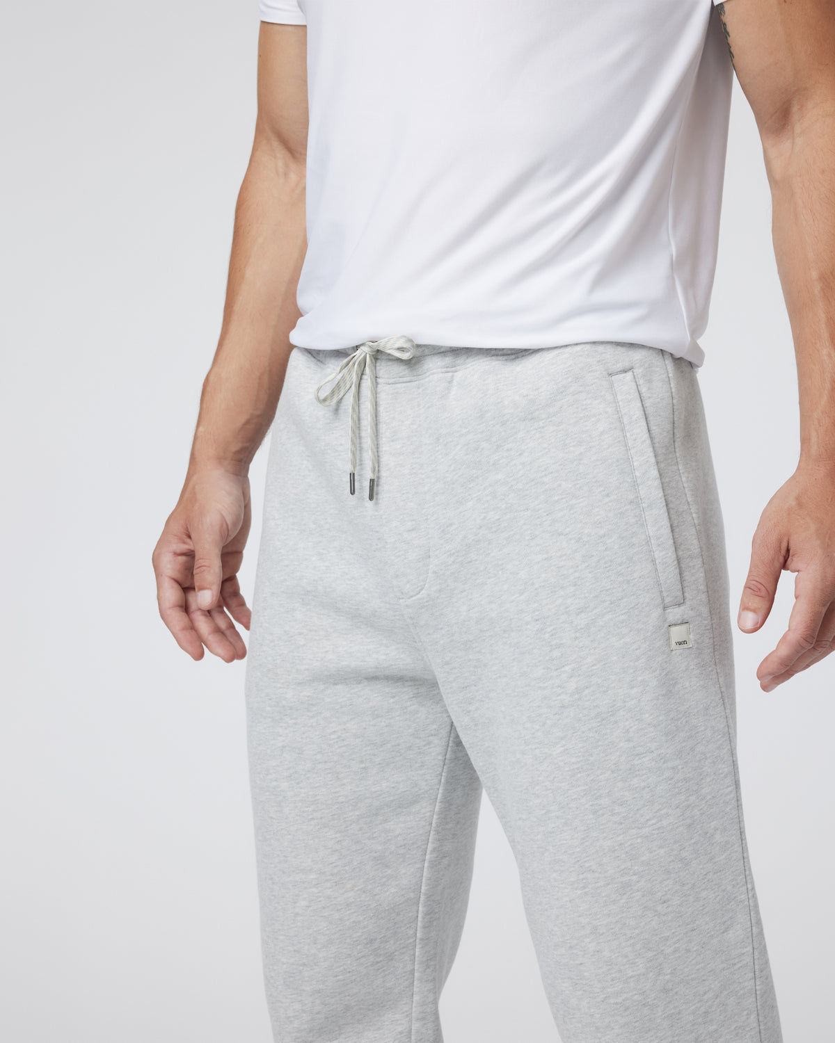 Seaside Sweatpant Light Heather Grey Sweatpants - Vuori Clothing