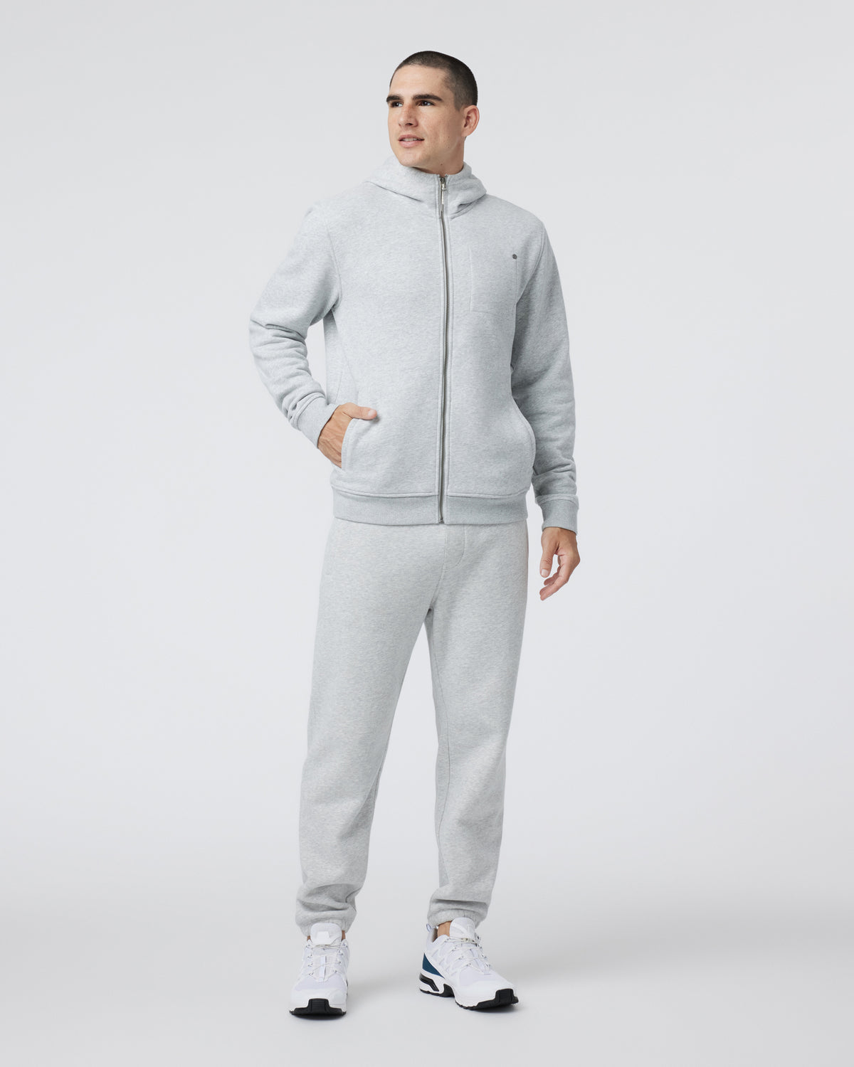 Seaside Sweatpant Light Heather Grey Sweatpants - Vuori Clothing