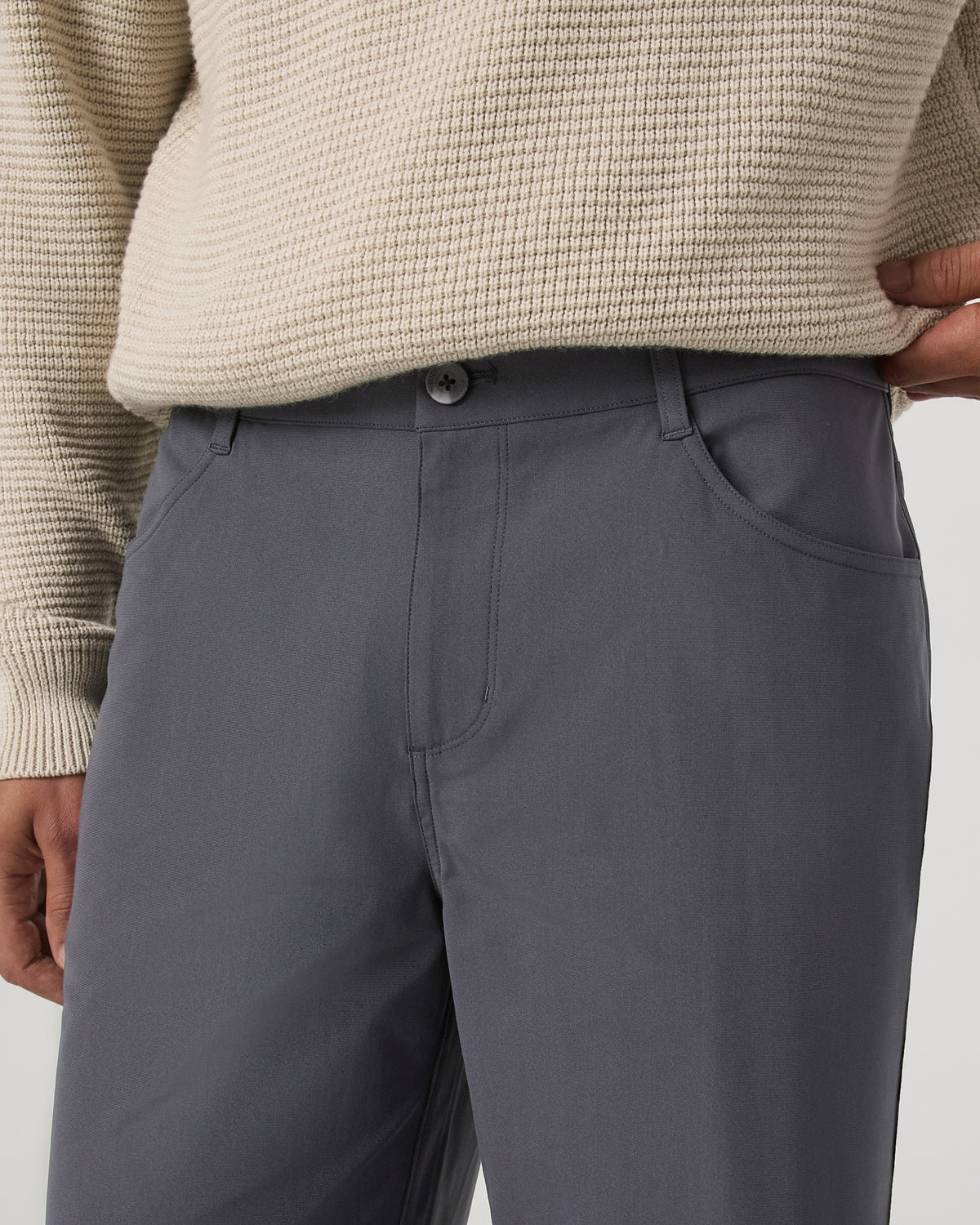 Meta Pant Relaxed 30" Charcoal - Vuori Clothing