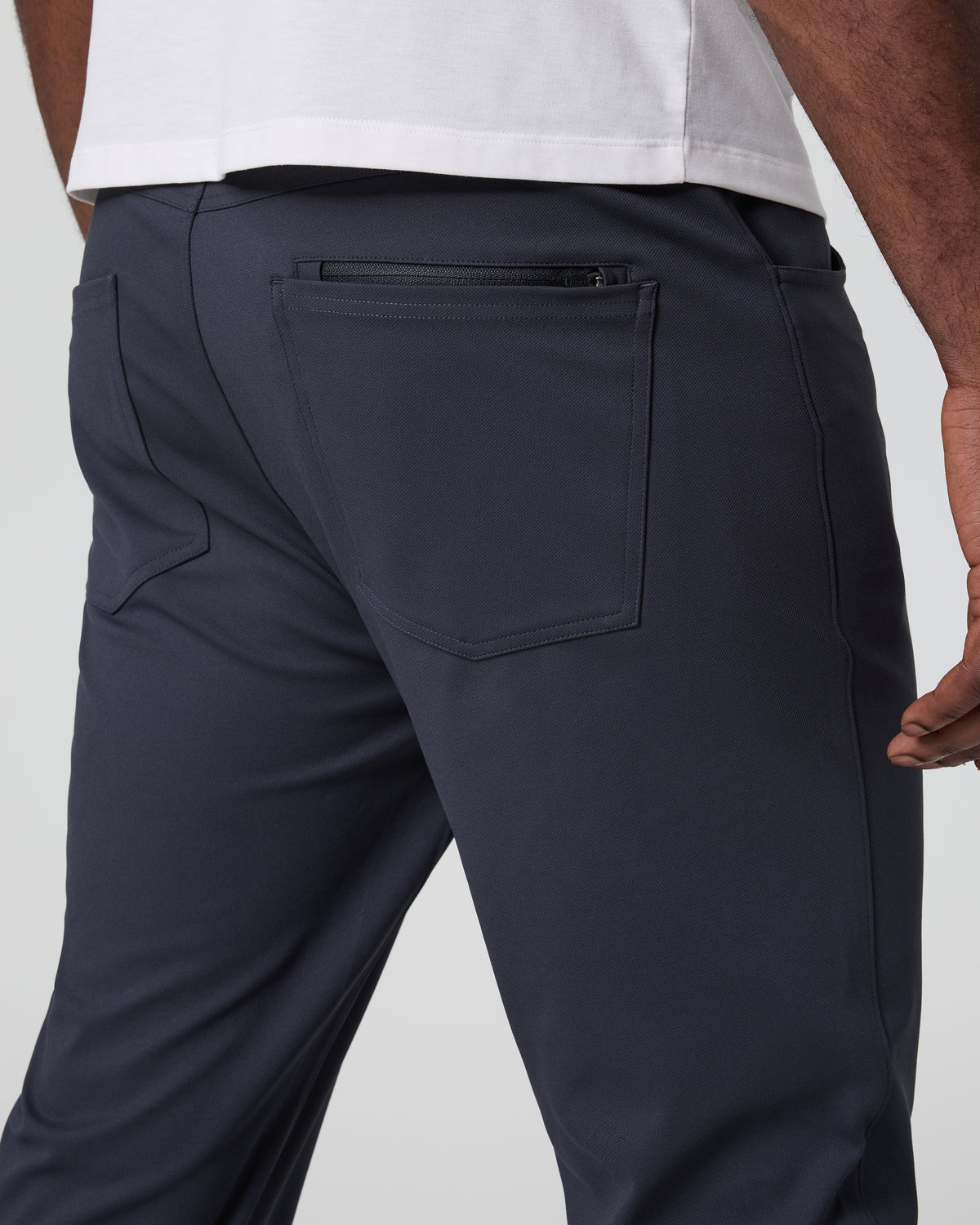 MetaTwill Pant Athletic Slim 30" Navy - Vuori Clothing