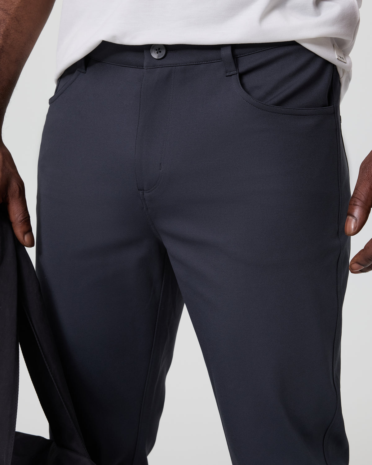 MetaTwill Pant Athletic Slim 30" Navy - Vuori Clothing