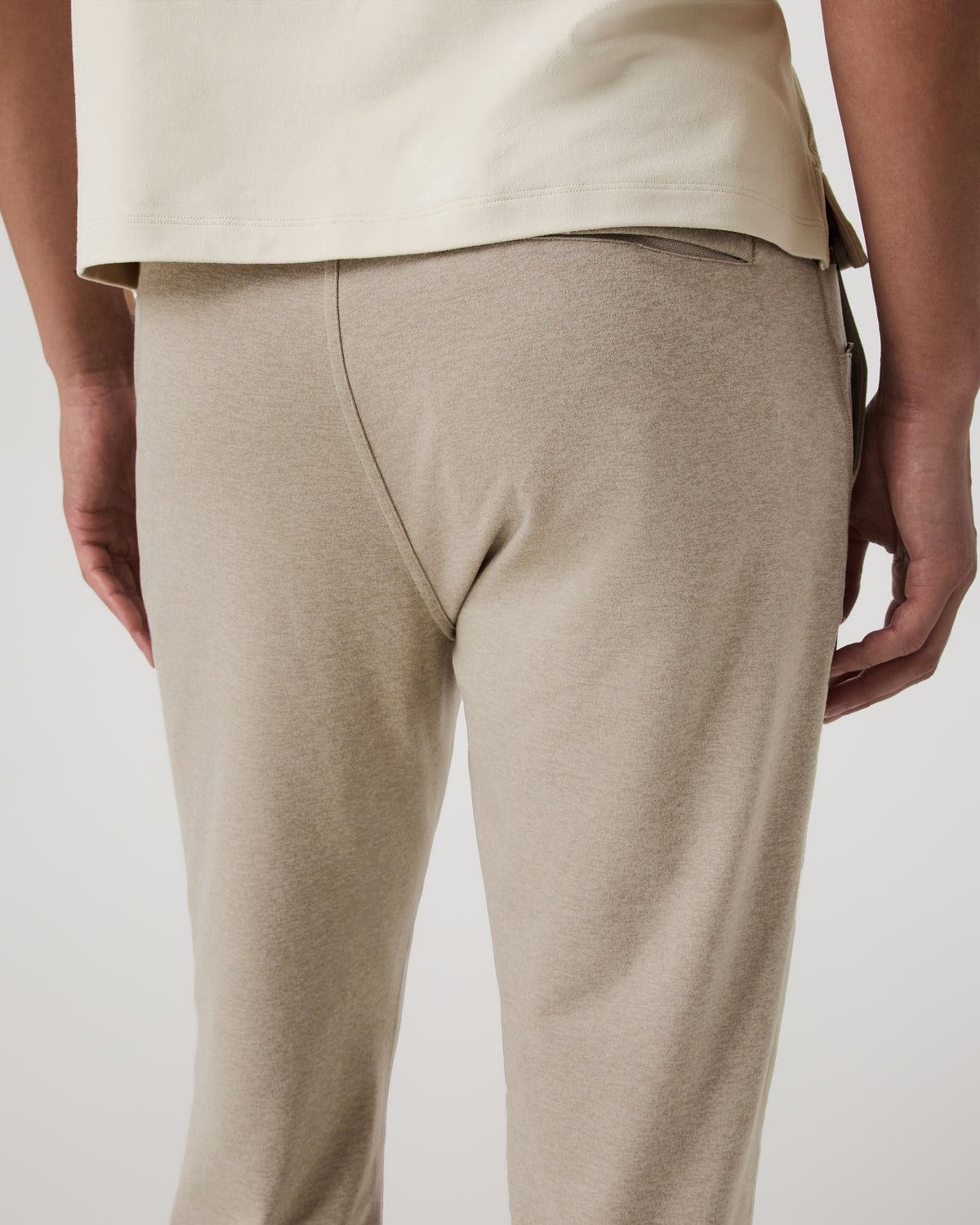 Ponto Performance Pant 30" Truffle Heather Sweatpants - Vuori Clothing