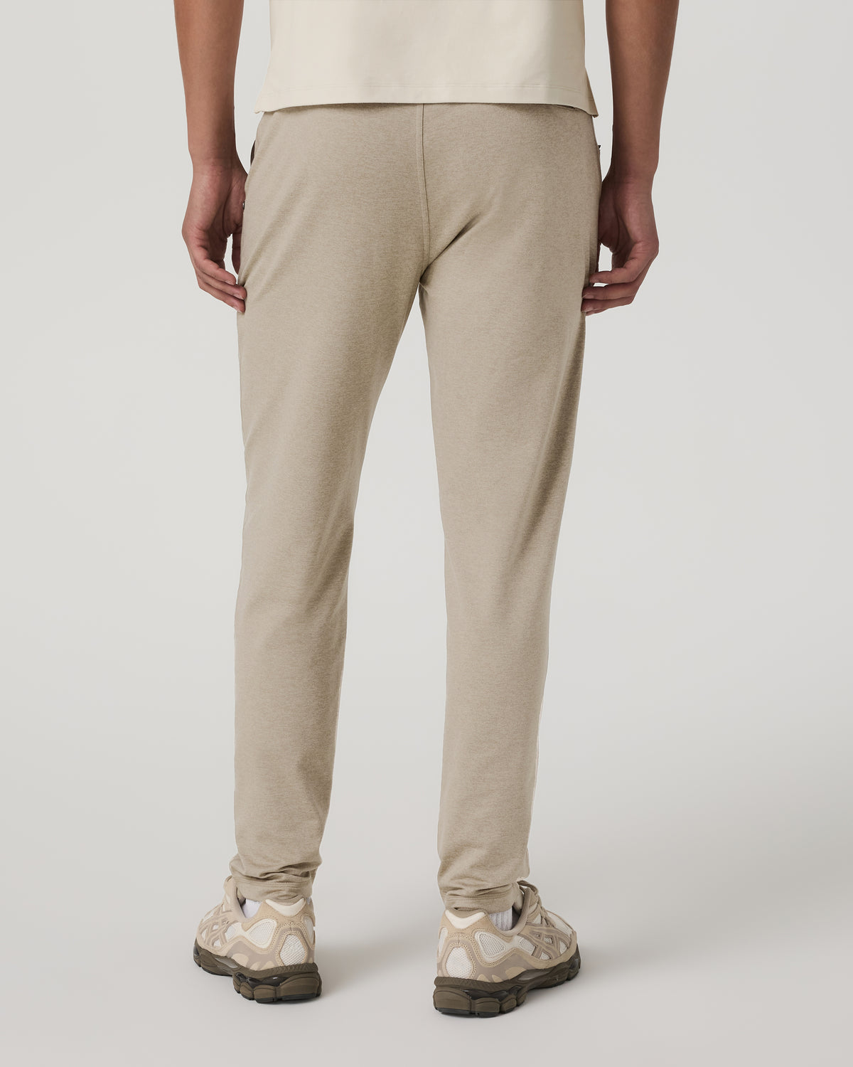 Ponto Performance Pant 30" Truffle Heather Sweatpants - Vuori Clothing