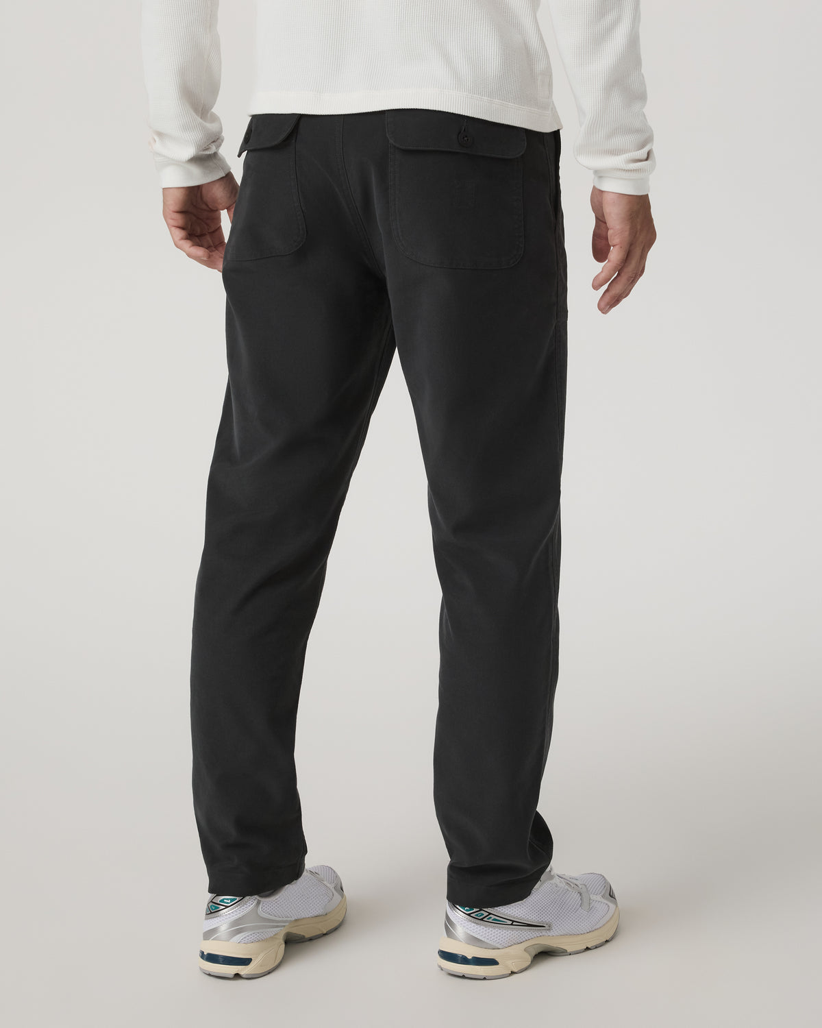 Ridge Pant Classic Fit Washed Black Casual Utility Pants - Vuori Clothing