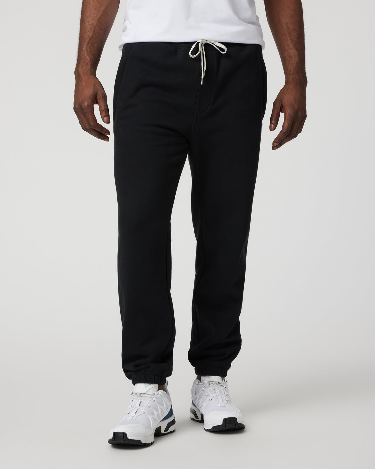 Seaside Sweatpant Men's Black Fleece Sweatpants - Vuori Clothing