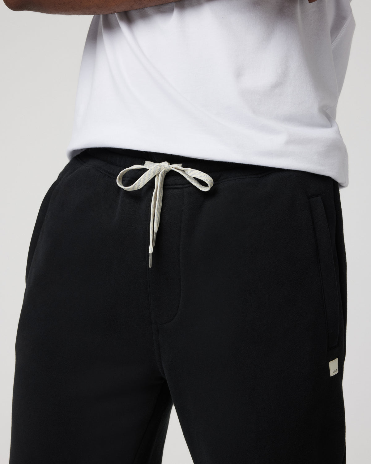 Seaside Sweatpant Men's Black Fleece Sweatpants - Vuori Clothing