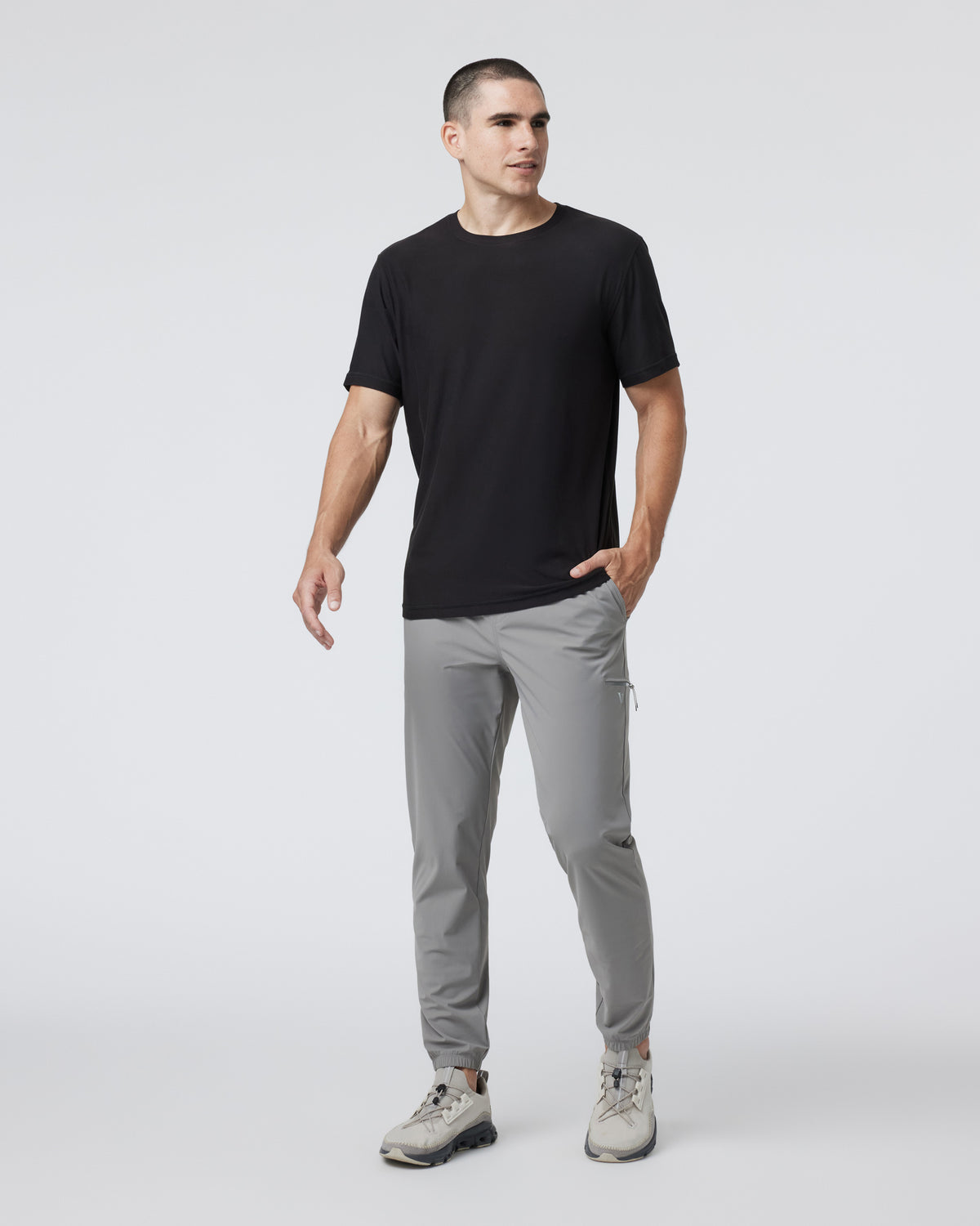 Fleet Sport Jogger Men's Shiitake Lightweight Joggers - Vuori Clothing