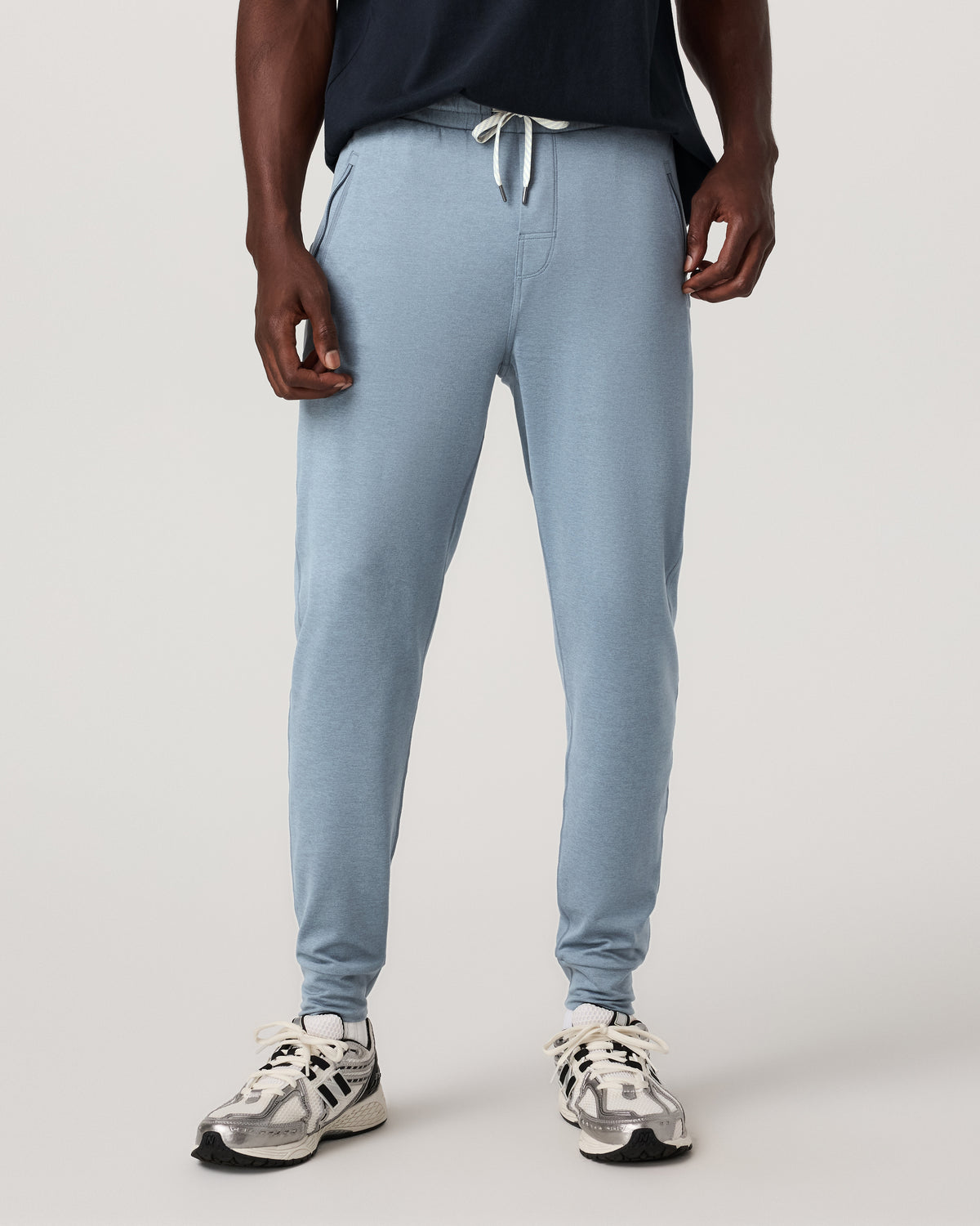 Ponto Performance Jogger 28" Men's Flint Heather Pants - Vuori Clothing