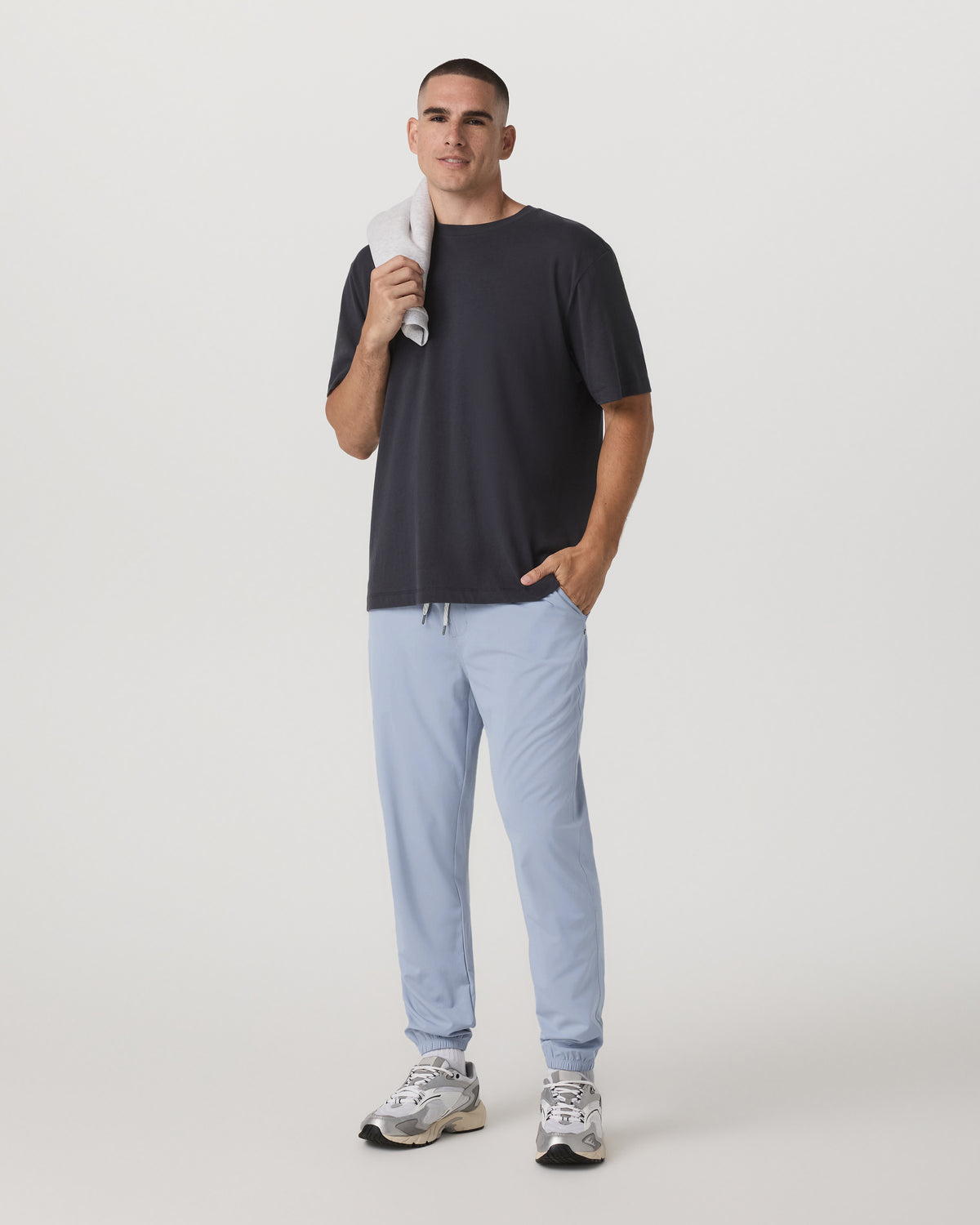 Kore Jogger Lined 28" Men's Blue Dusk Joggers - Vuori Clothing