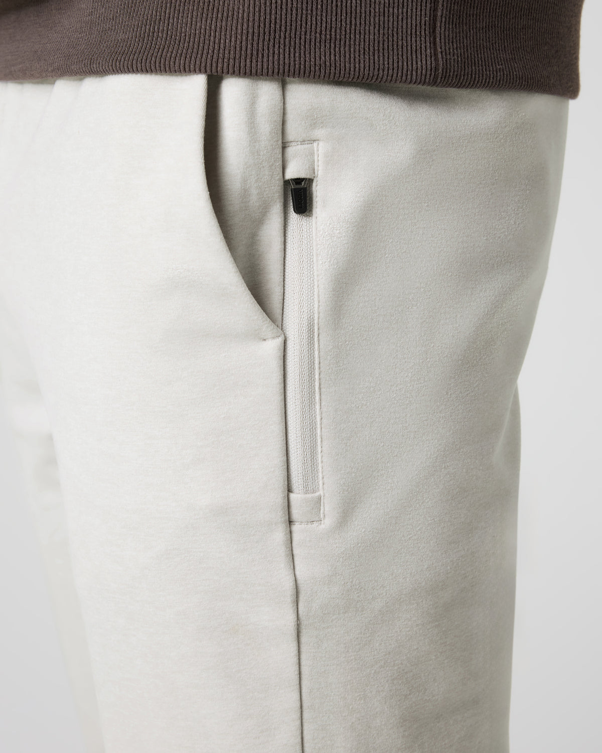 Coronado Pant Men's Salt Heather Zip Up Hoodie - Vuori Clothing