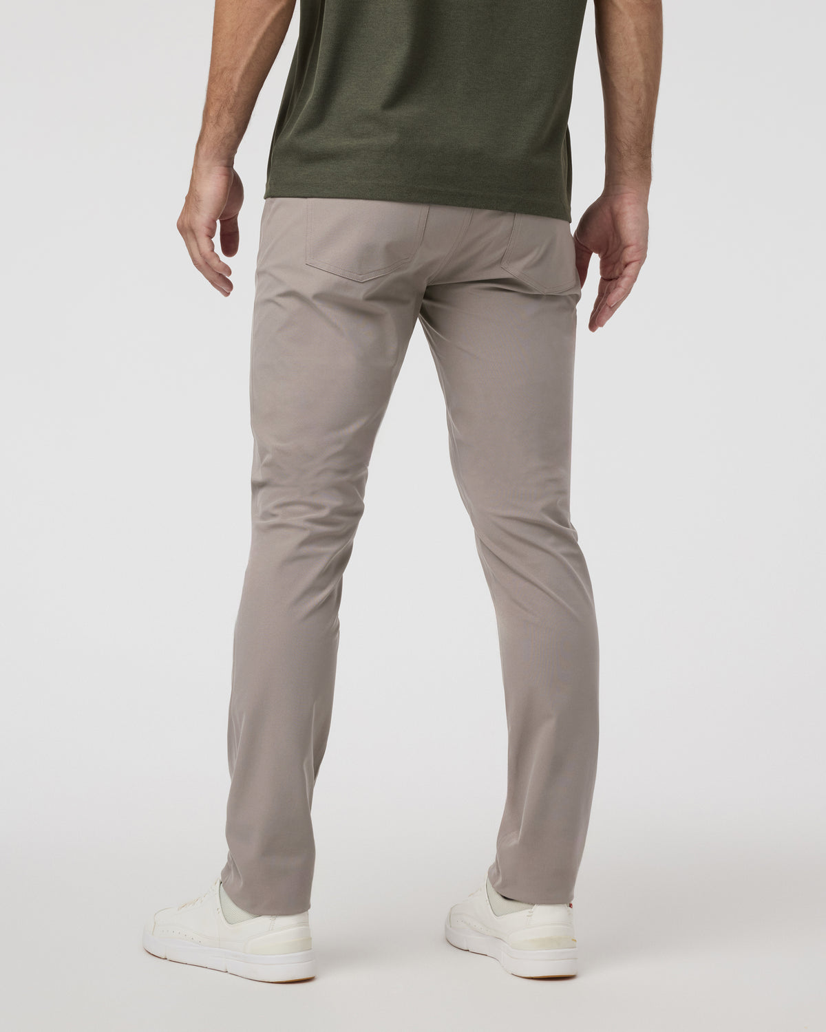 Meta Pant Athletic Slim 30" Mocha 5-Pocket Pants - Vuori Clothing
