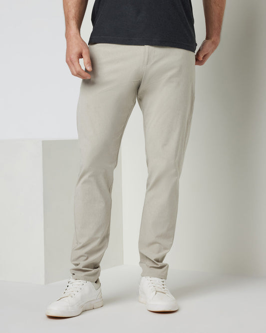 Aim Pant 30" Men's Khaki Golf & Travel Pants - Vuori Clothing