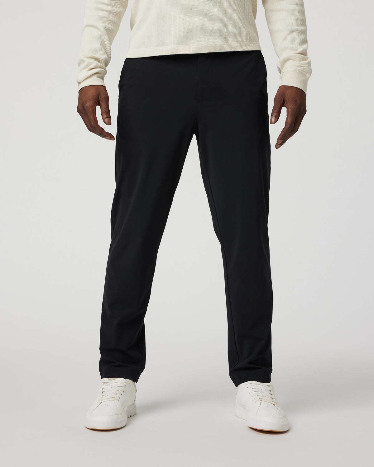 Fleet Chino Pant Athletic Slim 30" Black - Vuori Clothing