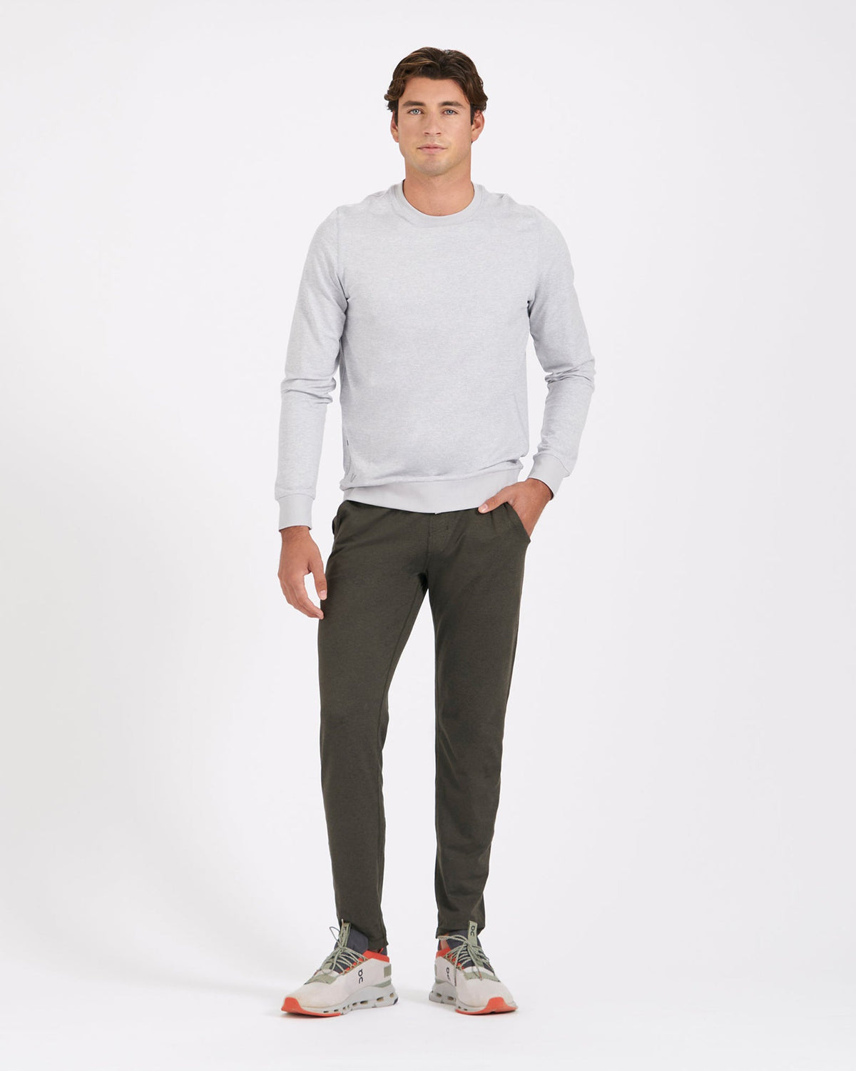 Ponto Performance Pant 30" Oregano Heather - Vuori Clothing