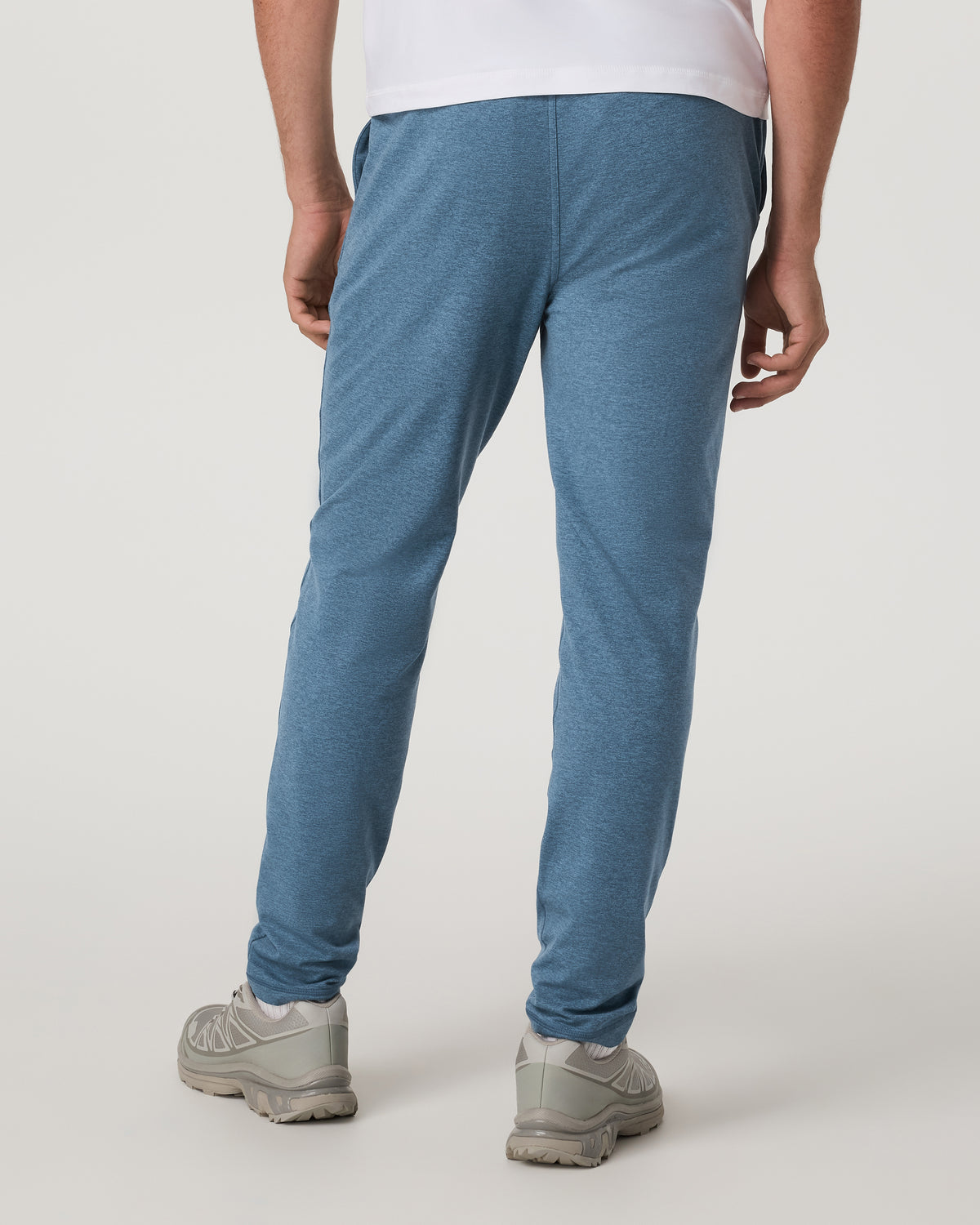 Coronado Pant 30" Men's Pool Blue Heather Pants - Vuori Clothing