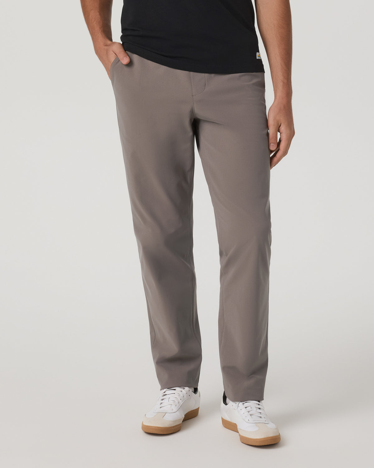 Meta Elastic Waist Pant Classic Fit Smokey Taupe Pants - Vuori Clothing