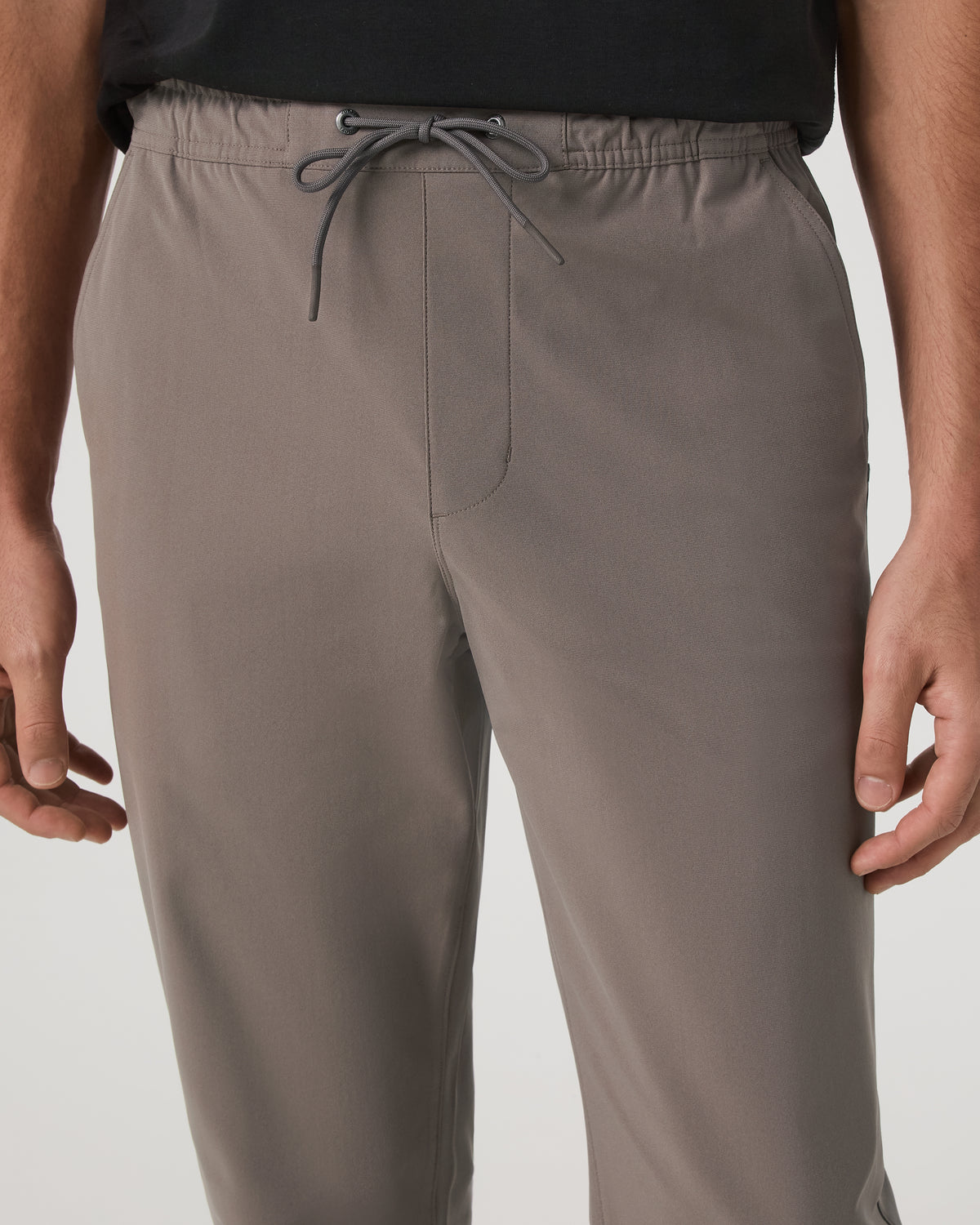 Meta Elastic Waist Pant Classic Fit Smokey Taupe Pants - Vuori Clothing