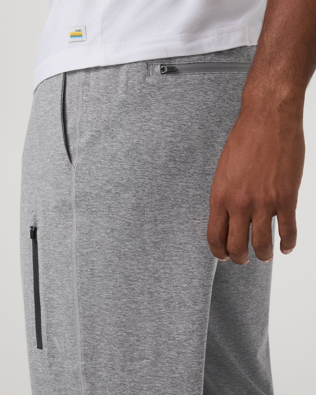 Sunday Performance Sweatpant Classic 30" Grey Heather - Vuori Clothing