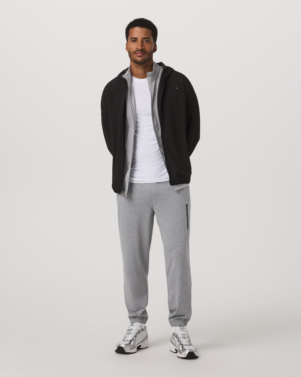 Sunday Performance Sweatpant Classic 30" Grey Heather - Vuori Clothing