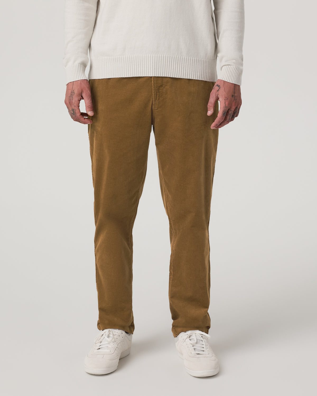 Optimist Elastic Waist Pant Classic Fit Men's Rum Pants - Vuori Clothing