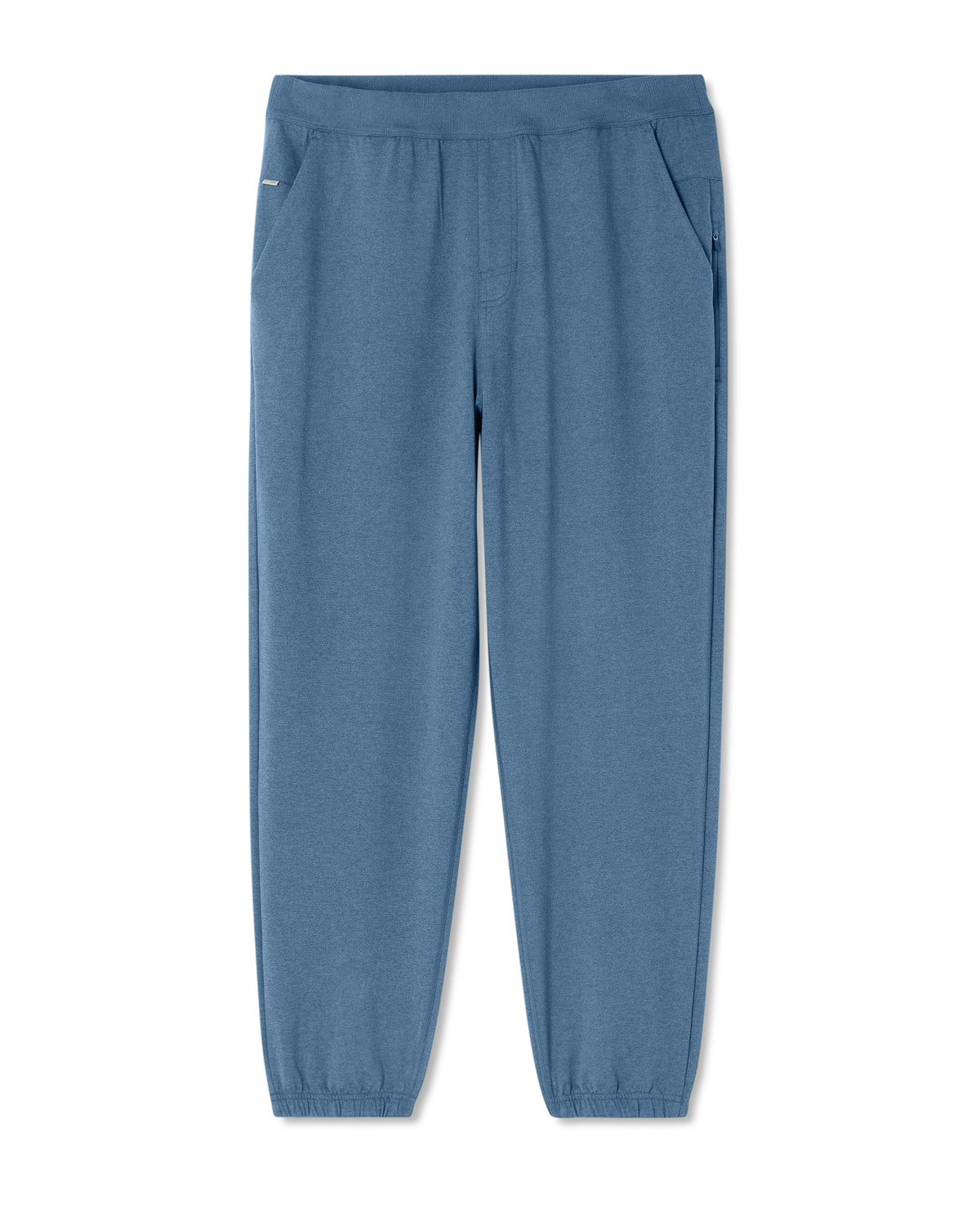 Men's Coronado Sweatpant 28" Pool Blue Heather - Vuori Clothing