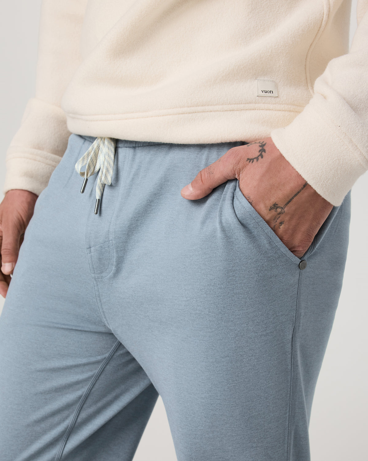 Ponto Performance Pant 30" Men's Flint Heather Pants - Vuori Clothing