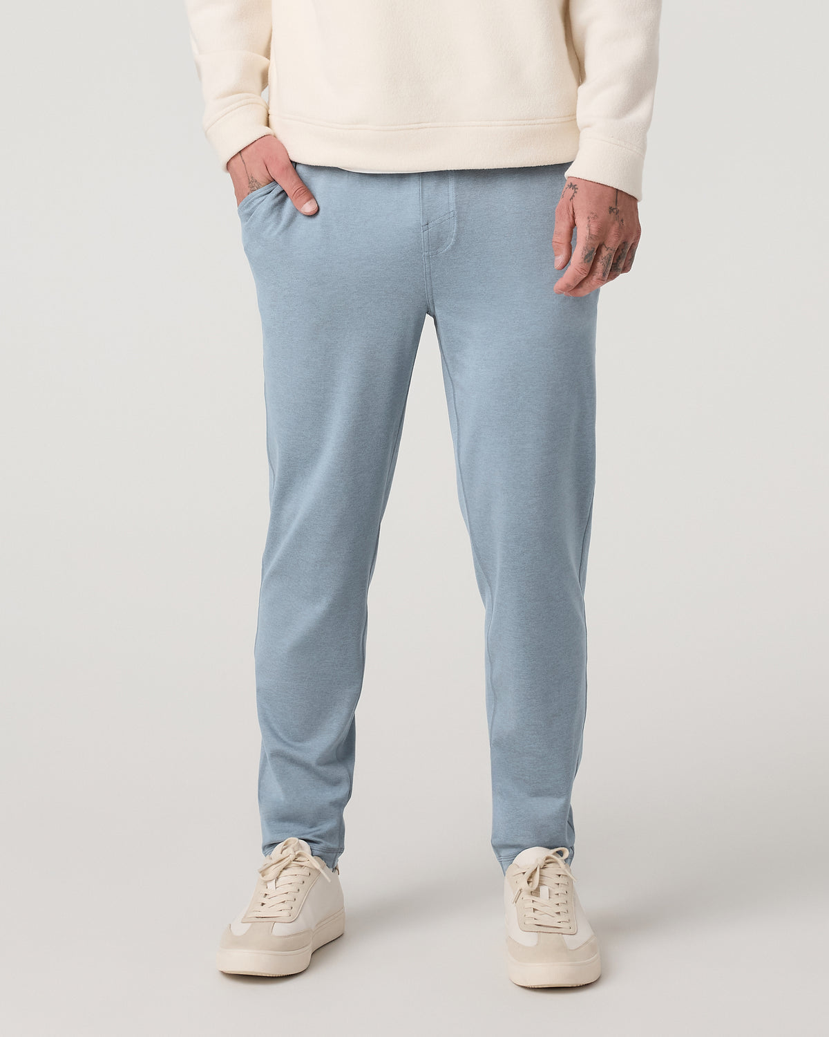 Ponto Performance Pant 30" Men's Flint Heather Pants - Vuori Clothing