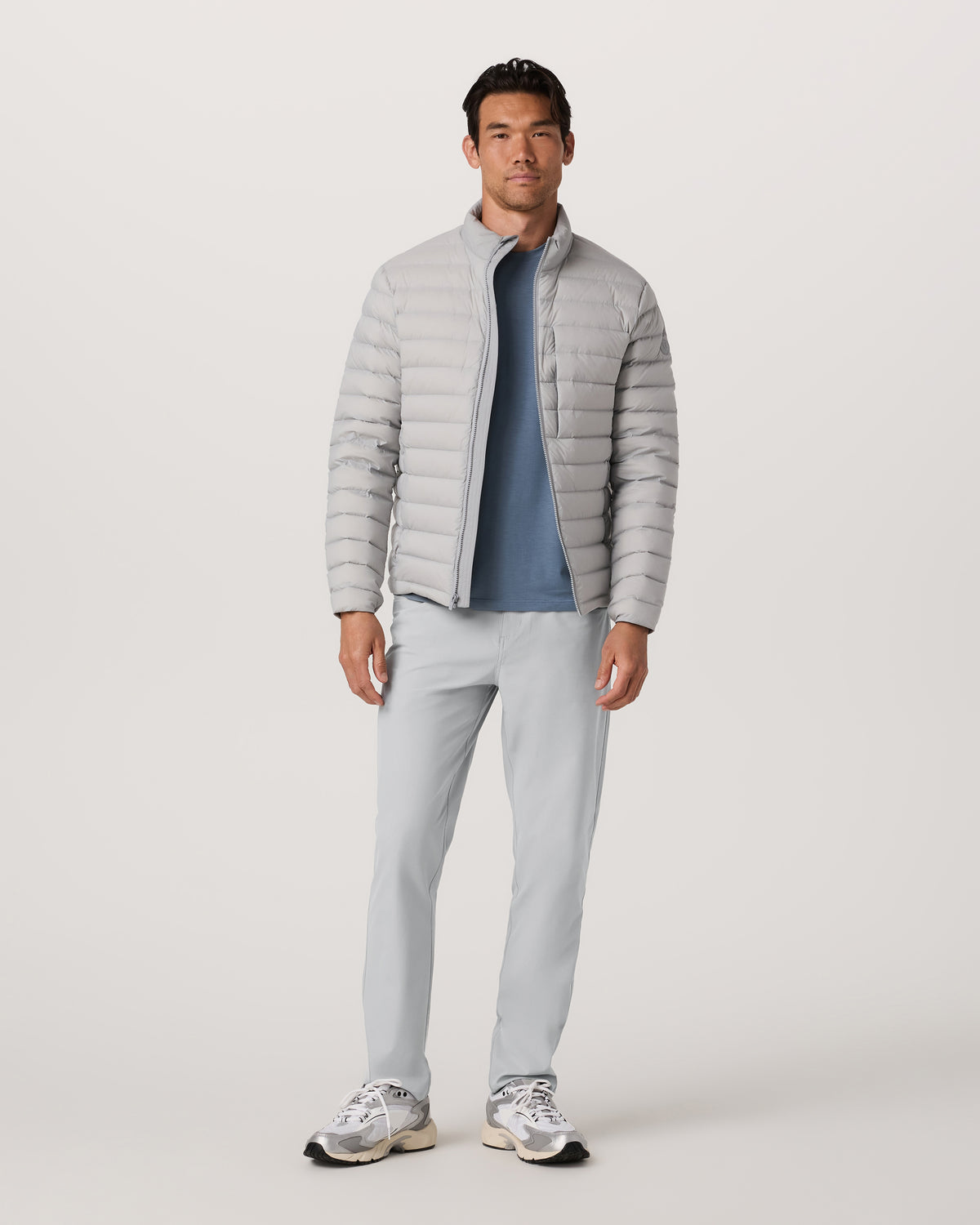 Meta Pant Classic Fit 30" Men's Sea Fog 5-Pocket Pants - Vuori Clothing