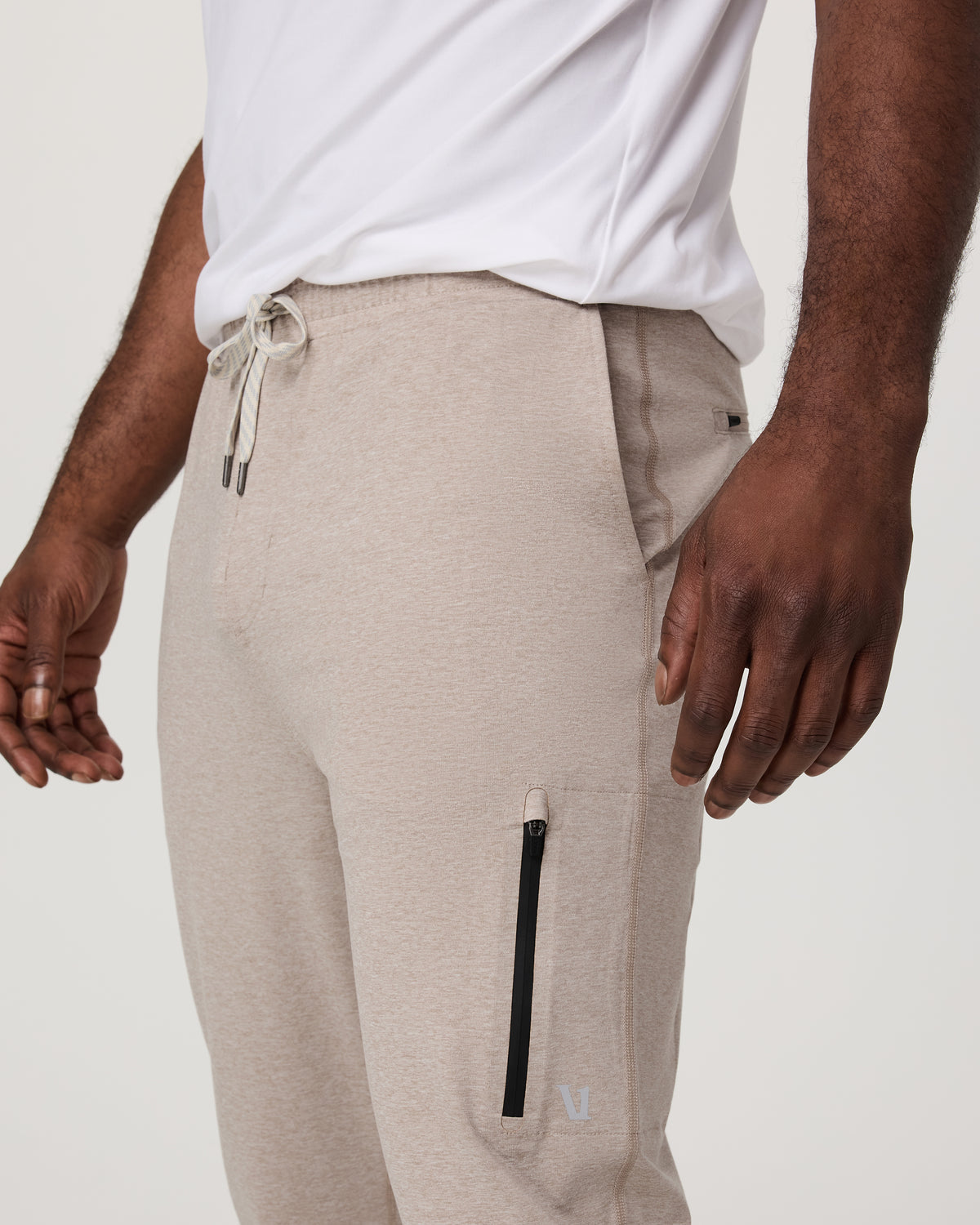Men's Sunday Performance Jogger 30" Toast Heather - Vuori Clothing