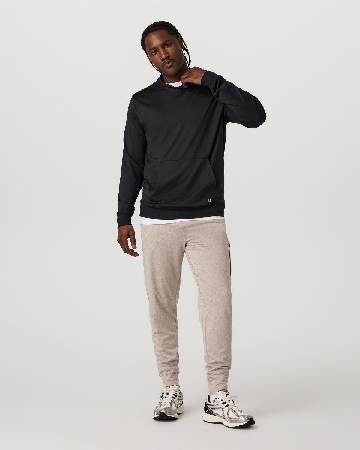 Men's Sunday Performance Jogger 30" Toast Heather - Vuori Clothing