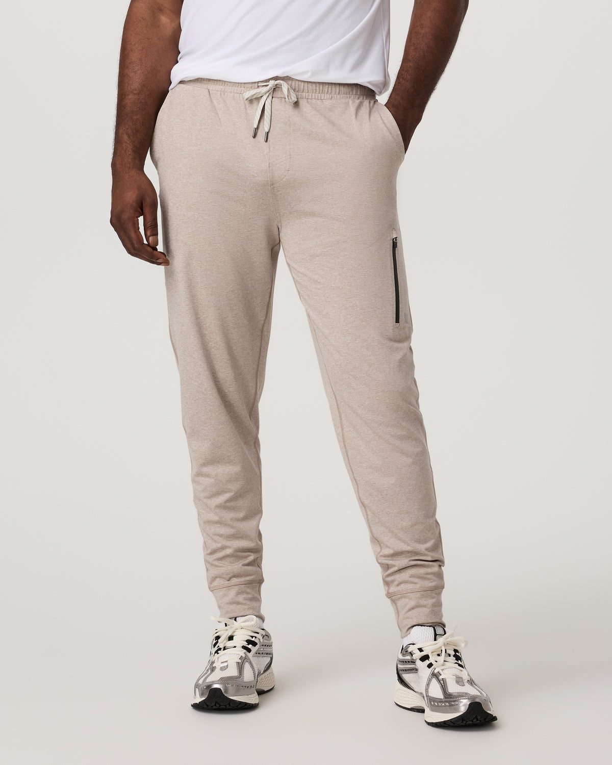 Men's Sunday Performance Jogger 30" Toast Heather - Vuori Clothing