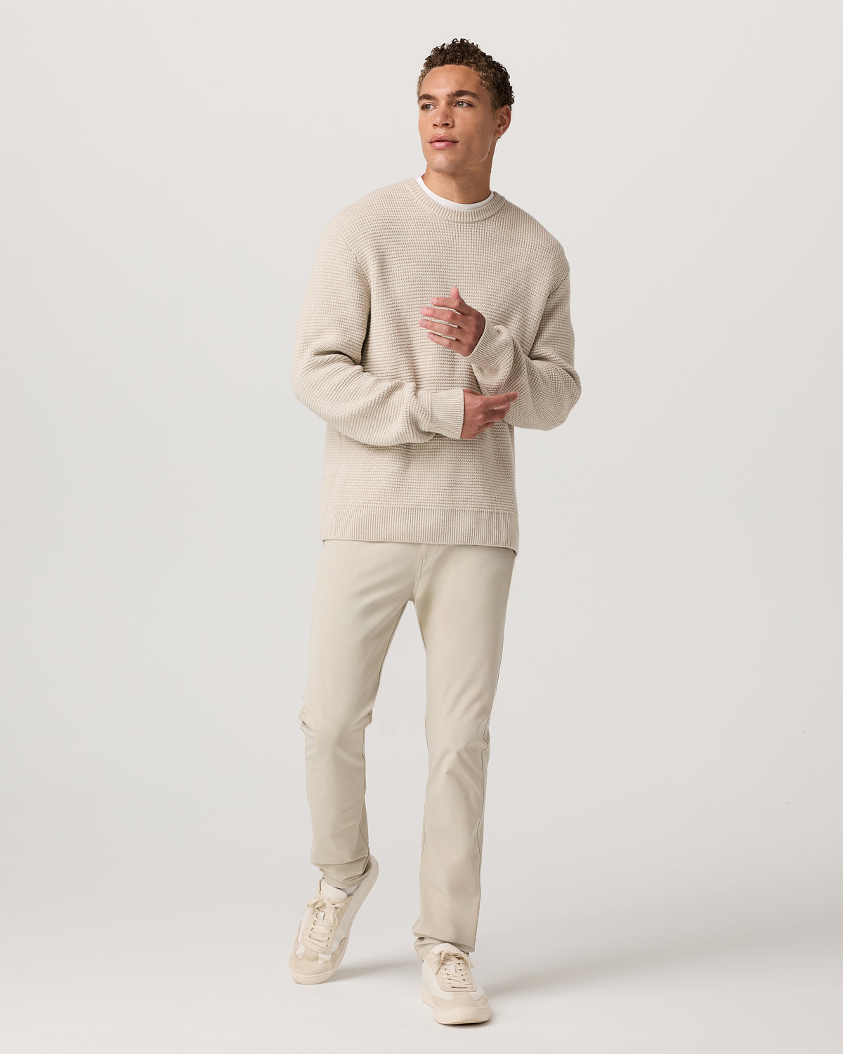 Vuori Meta™ Pant Athletic Slim Fit 34” Birch - Vuori Clothing