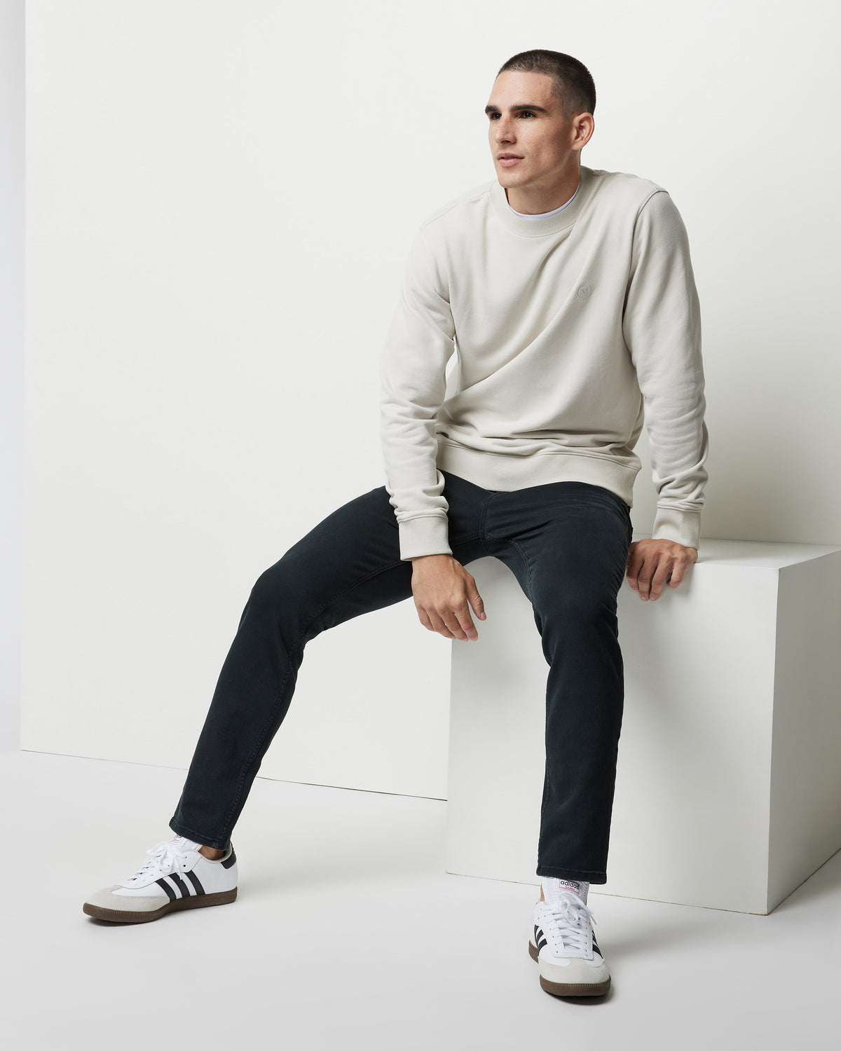 Benton Stretch Twill Pant Black 5-Pocket Pants - Vuori Clothing
