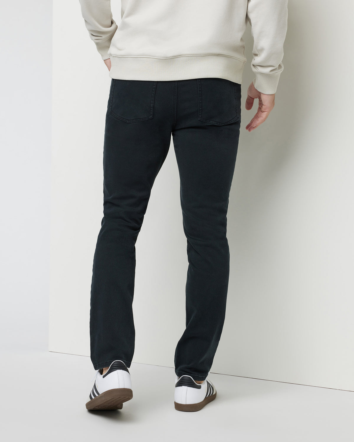 Benton Stretch Twill Pant Black 5-Pocket Pants - Vuori Clothing