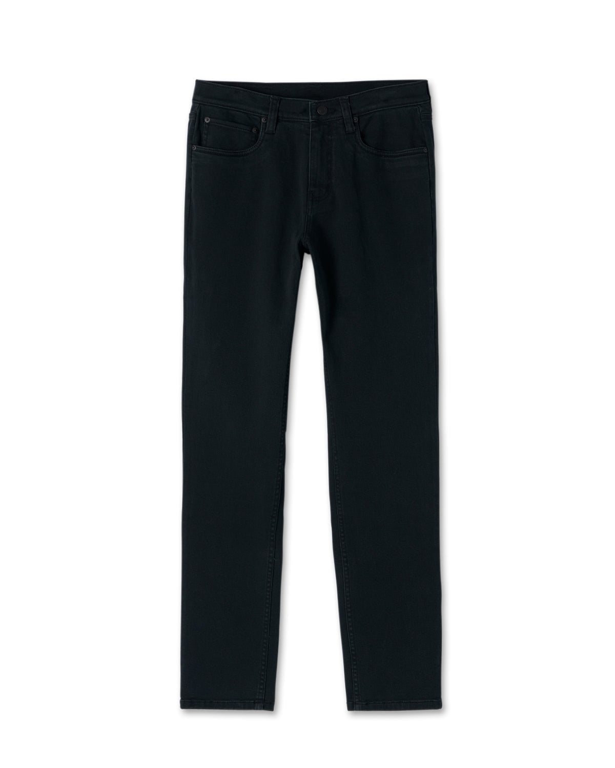 Benton Stretch Twill Pant Black 5-Pocket Pants - Vuori Clothing