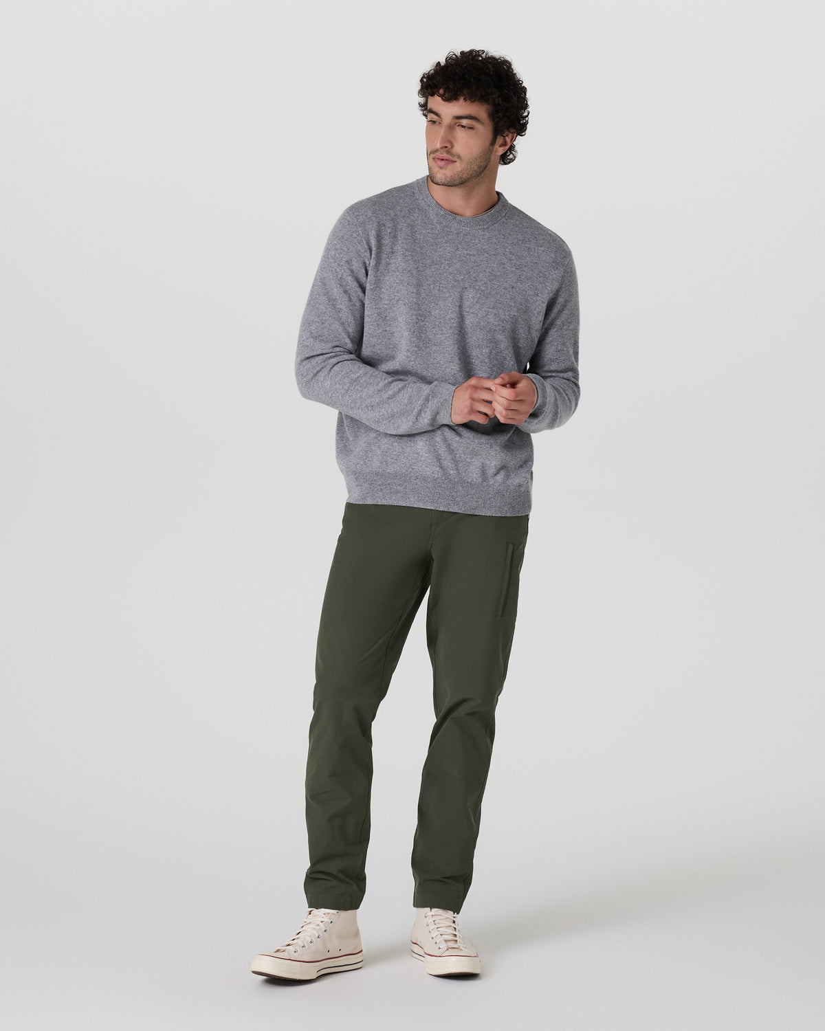 Barren Explorer Pant Classic Fit 30" Kale - Vuori Clothing