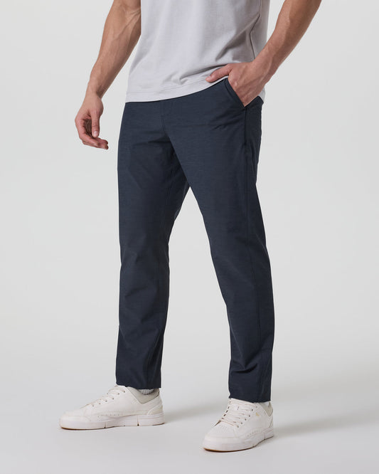 Aim Pant 30" Navy Golf & Travel Pants - Vuori Clothing