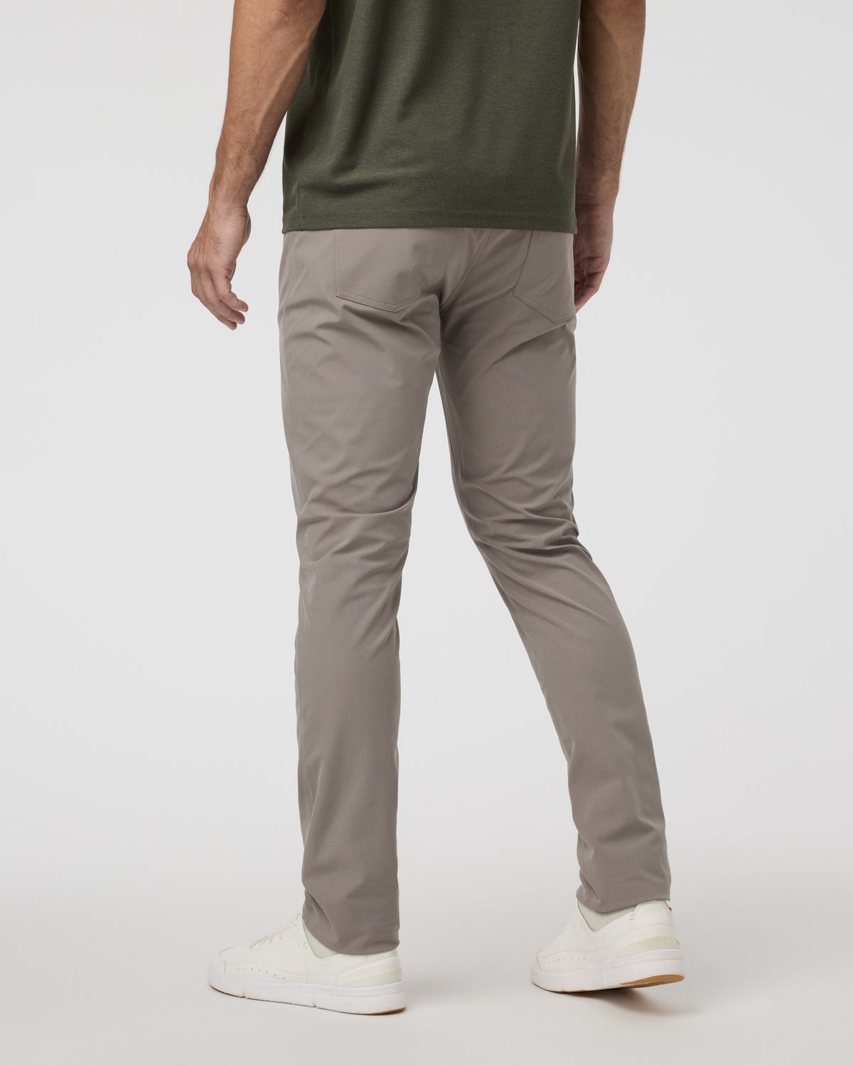 Meta Pant Athletic Slim 32" Mocha 5-Pocket Pants - Vuori Clothing