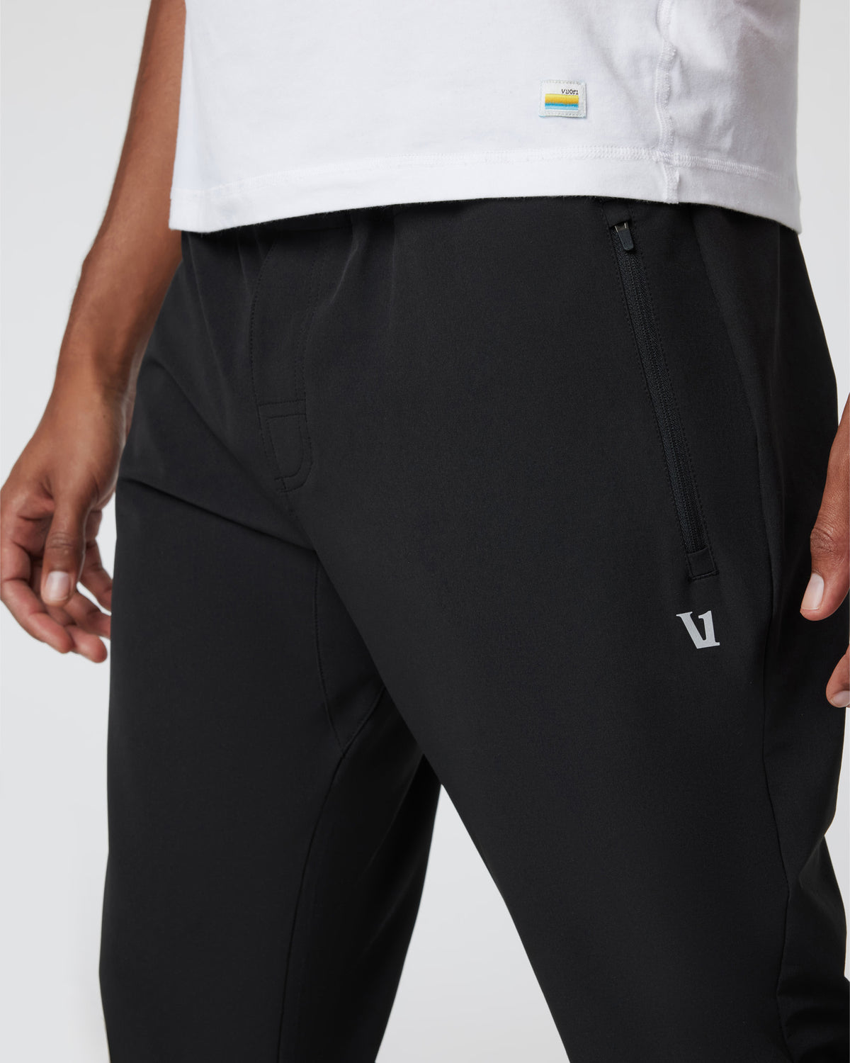 Transit Jogger Black Technical Jogger - Vuori Clothing