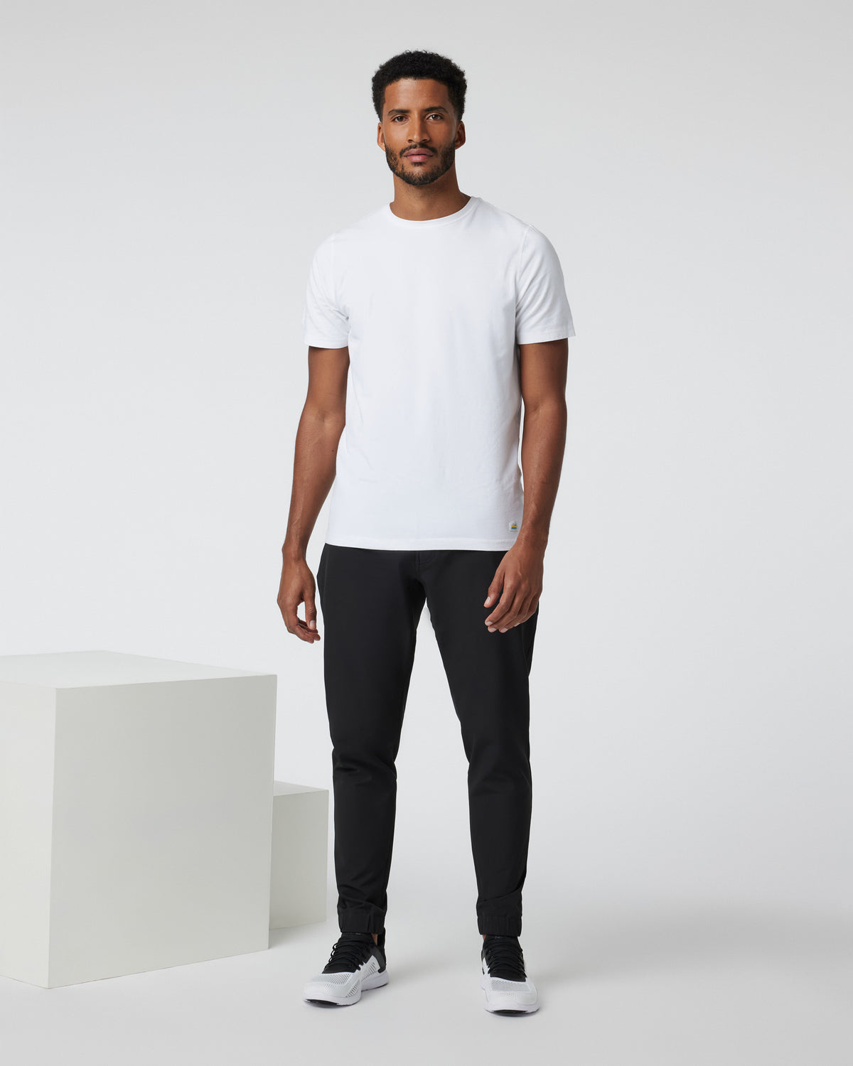 Transit Jogger Black Technical Jogger - Vuori Clothing