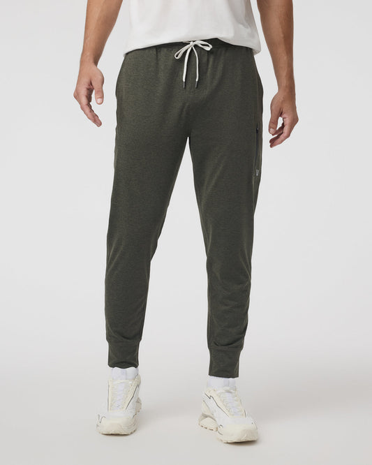 Sunday Performance Jogger - Long Kale Heather - Vuori Clothing