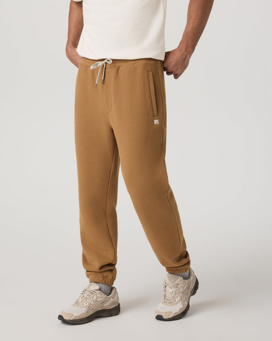 Seaside Sweatpant 30" Relaxed Fit Toffee Sweatpant - Vuori Clothing