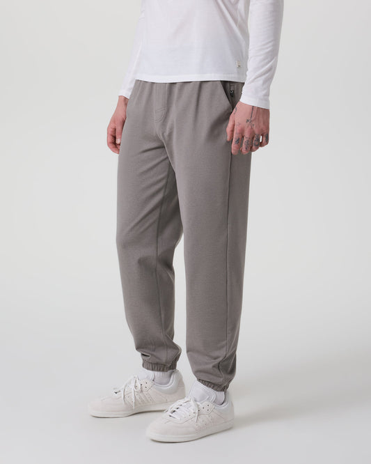 Coronado Performance Sweatpant Classic 30" Dolomite Heather - Vuori Clothing