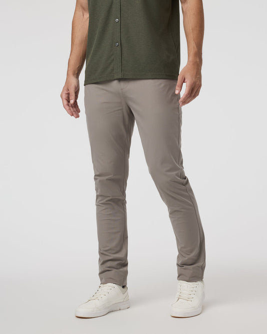 Meta Pant Athletic Slim 34" Mocha - Vuori Clothing