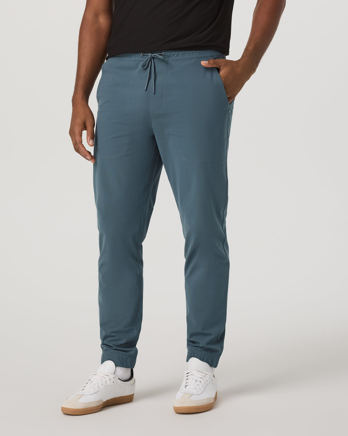 Meta Jogger 30" Men's Blue Sea Performance Knit Joggers - Vuori Clothing